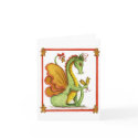 Gingerbread Dragon cards