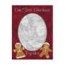 Gingerbread First Christmas Template Post Card
