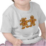 Gingerbread Fun Couple t-shirts