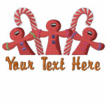 Gingerbread Fun embroidered shirts
