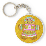 Gingerbread Girl Gifts keychains