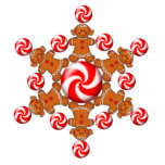 GINGERBREAD GIRL STAR by SHARON SHARPE Photo Cutout