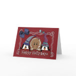 Gingerbread greeting card