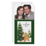 Gingerbread Holiday Photo Cards photo cards