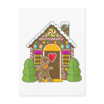 Gingerbread House and Man