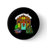 Gingerbread House buttons