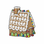 Gingerbread House embroidered shirts