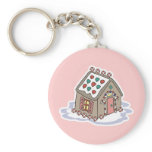 gingerbread house keychains