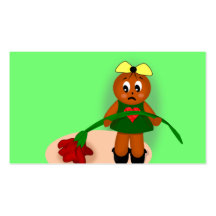 Gingerbread Humour Business Card Templates