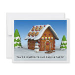 Gingerbread invitations