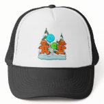 GINGERBREAD KIDS AND LOLLIPOPS by SHARON SHARPE Trucker Hat