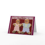 Gingerbread Man and Wife cards