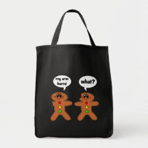 gingerbread man bag
