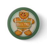 Gingerbread Man - Bite Me Pin