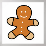 Gingerbread Man Cookie posters