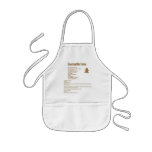 Gingerbread Man Cookie Recipe Kid Apron