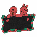 Gingerbread Man Cookies Embroidered Shirt embroidered shirts