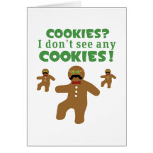 Gingerbread Man Disguise Card