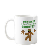 Gingerbread Man Disguise Mugs