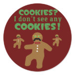 Gingerbread Man Disguise stickers