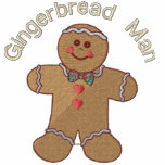 Gingerbread Man embroidered shirts