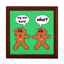 gingerbread man jewelry boxes