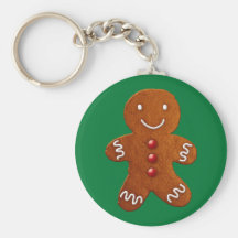 Gingerbread Man Key Chain