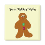 Gingerbread Man Magnet