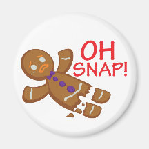 Gingerbread Man Magnet