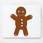 gingerbread man mousepad