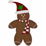 Gingerbread Man Ornament Photo Cut Out