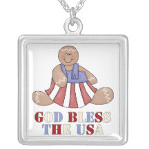 Gingerbread Man Pendant