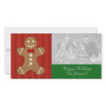 Gingerbread Man Photo Cards