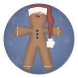 Gingerbread Man stickers