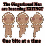 gingerbread men becoming extinct photo cut out