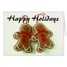 Gingerbread Men Card