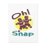 Gingerbread Men Oh Snap Post Cards