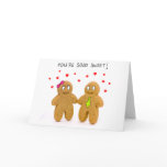 gingerbread men valentines card