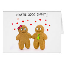 gingerbread men valentines card