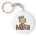 Gingerbread NOEL keychains