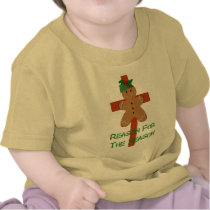 Gingerbread On A Cross Tee Shirt