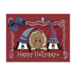Gingerbread post card postcards