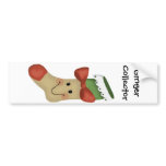 Gingerbread Stocking bumper stickers