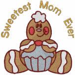 Gingerbread Sweetest Mum embroidered shirts
