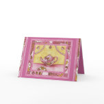 Gingerbread Teapot Christmas Holiday Greeting Card