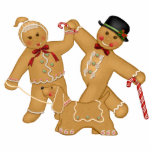 Gingerbread Trio Ornament 2 Acrylic Cut Outs