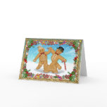 Gingerbread Trio with Verse cards
