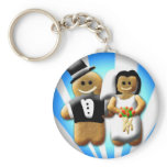 gingerbread wedding keychains