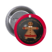 Gingerbreads for Christmas Pin