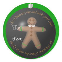 Gingerbreads for Christmas Sticker